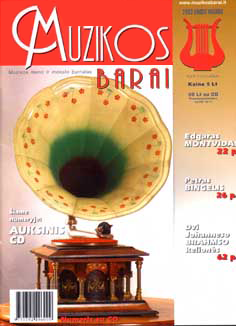 Litauen - Muzikos Barai, Februar 2003 - Monatliches Musikmagazin